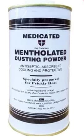 HALF/MENTH. DUST PWD 200G x12
